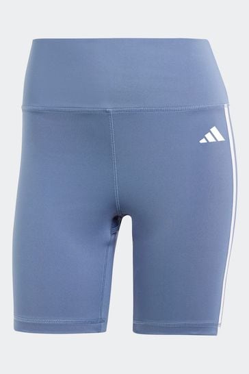 Blue short best sale leggings