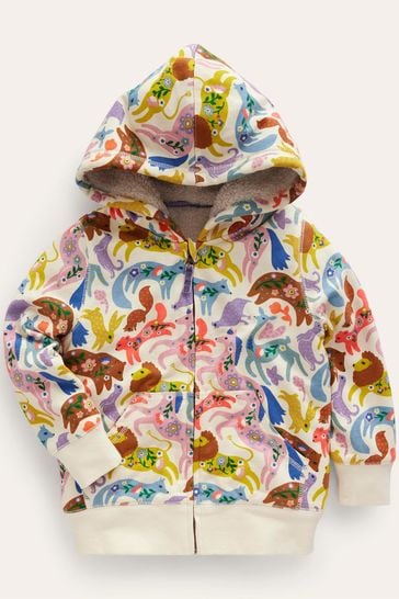 Boden shaggy lined hoodie 2025