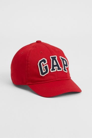 Gap Red Kids Logo Baseball Hat