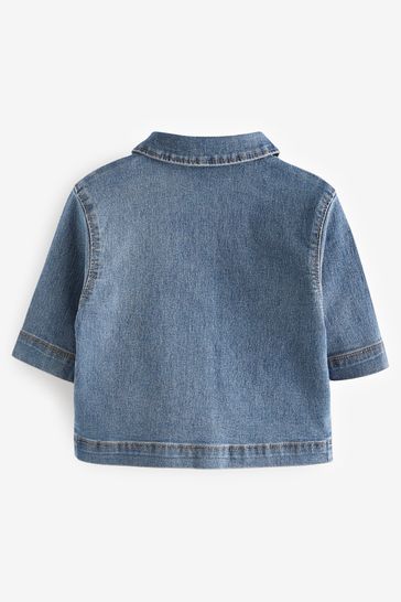 Next baby denim jacket cheap