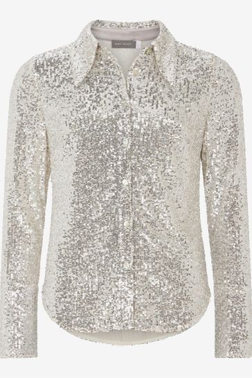 Mint velvet cream hotsell sequin lips sweatshirt