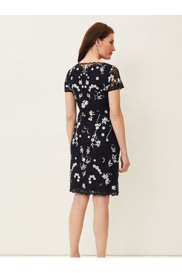 phase eight blue dress