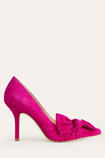Cerise pink suede shoes sale
