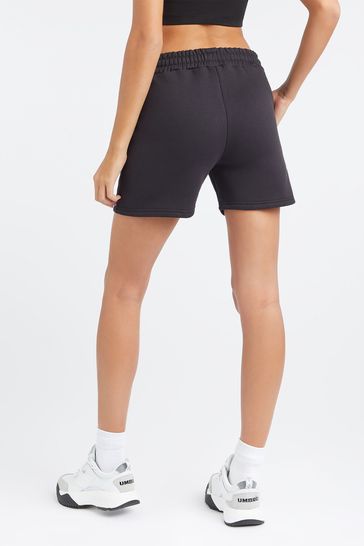 Buy Umbro Black Core Sweat Shorts from Next Luxembourg