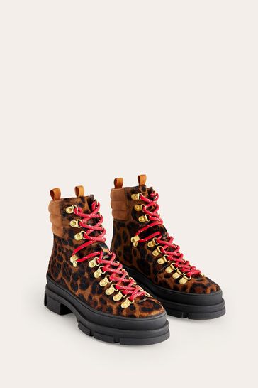 Buy Boden Brown Lace Up Hiker Boots from Next USA