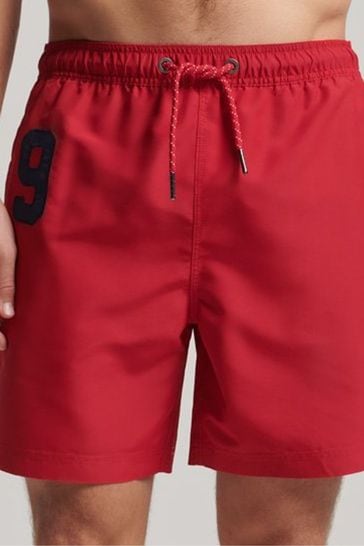 Superdry Red Polo Swim Shorts