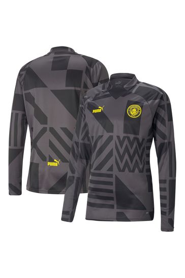 Buy Puma Black Manchester City Pre Match Sweat Top from Next