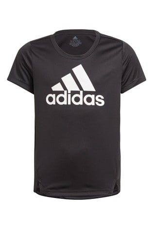 adidas Black Performance Logo T-Shirt