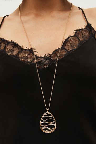 Drop by drop brown necklace hot sale paparazzi