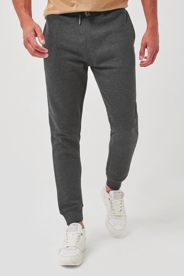 Charcoal Grey Marl Tapered Fit Joggers