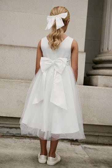 White childrens sale bridesmaid dresses