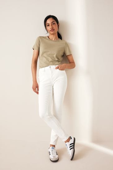 White Supersoft Skinny Jeans