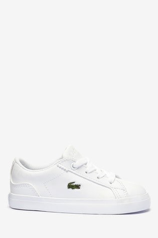 lacoste baby trainers