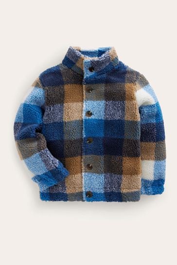 Buy Boden Blue Ultimate Cosy Borg Jacket from Next Hungary