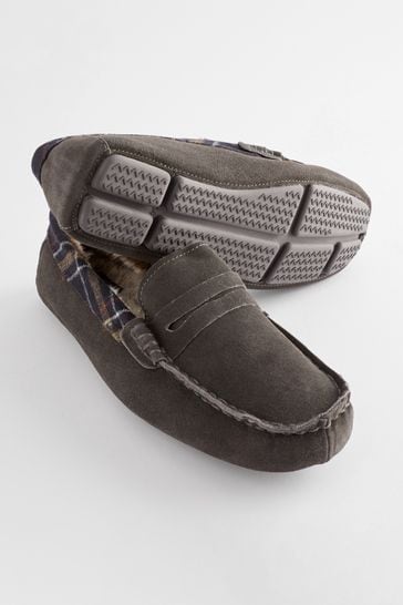 Barbour moccasin slippers outlet