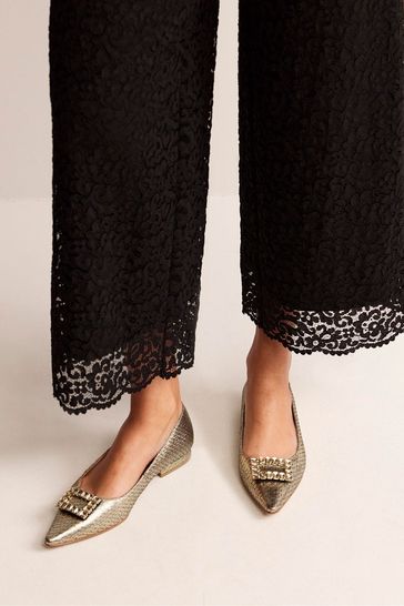 Jewelled flats sales