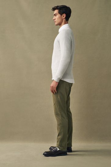 Green chino deals joggers