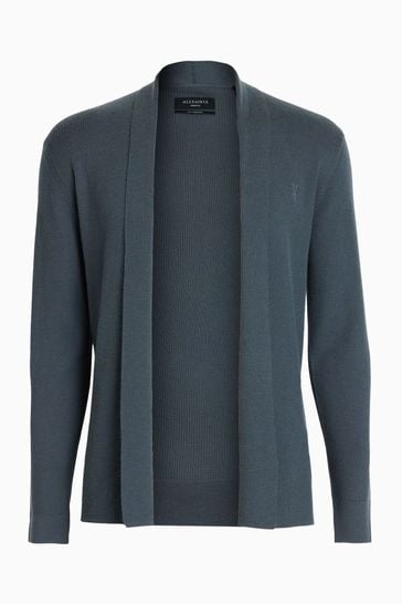 Buy AllSaints Blue Mode Merino Cardigan from Next Saudi Arabia