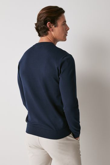 Navy blue long best sale jumper