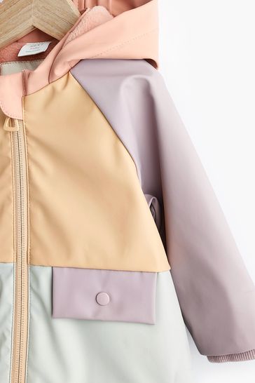 Pastel polar fleece jacket hotsell