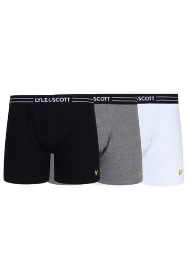 Lyle & Scott Button Fly Trunks Three Pack