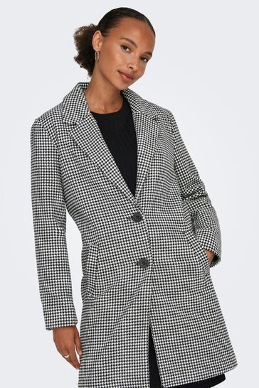 Dogtooth coat womens sales