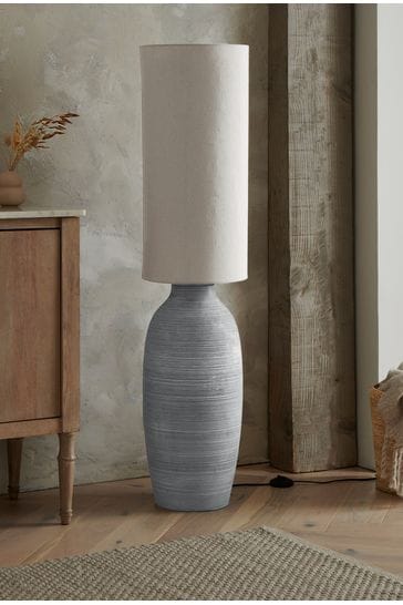 Ceramic base shop floor lamps