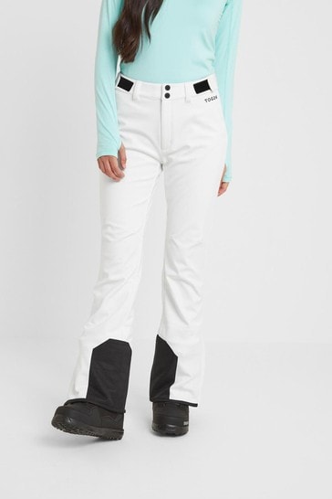 Tog 24 White Drivis Softshell Ski Trousers