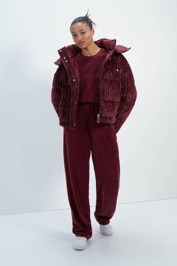 Ellesse burgundy jacket store