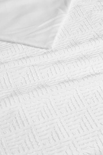 White cotton sales duvet cover