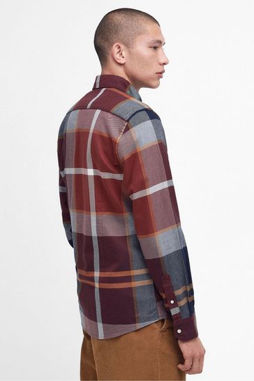 Barbour dunoon check sales shirt