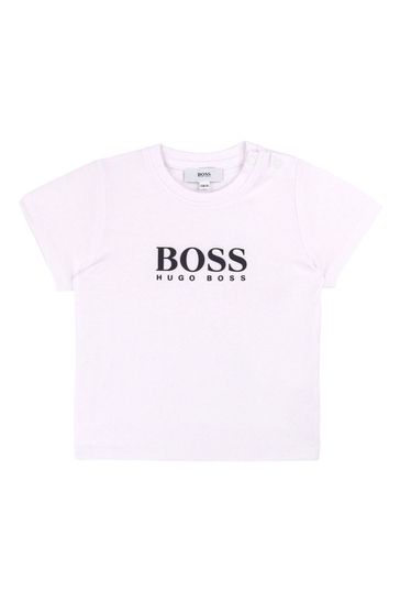 BOSS Baby White Logo T-Shirt