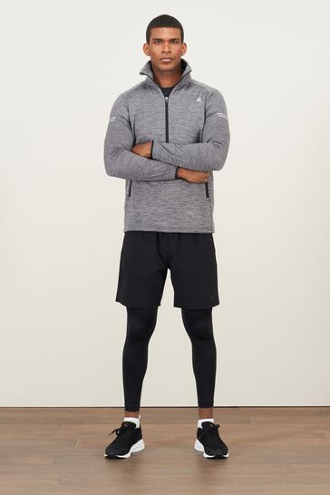 Buy Black Regular Length Active Gym & Running Shorts from Next USA