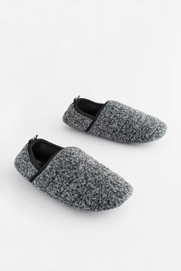 Men's closed sales back slippers
