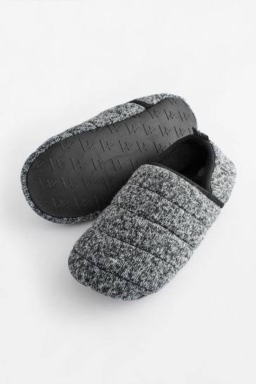 Men's closed back slippers sales