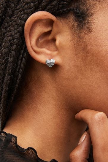 Next silver earrings top