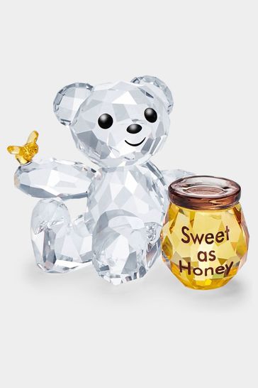 Swarovski teddy bear ornament top