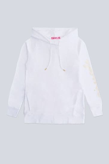 Pineapple Longline Logo Hoodie