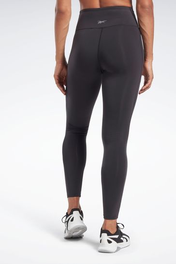 Buy Reebok Lux Black High Rise Leggings from Next Luxembourg