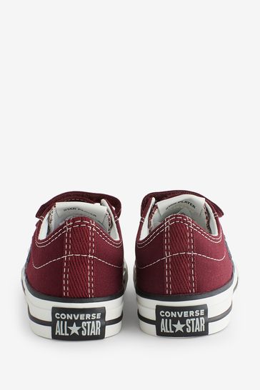 Buy Converse Burgundy Red Star Player 76 Ox Junior Trainers from Next Netherlands