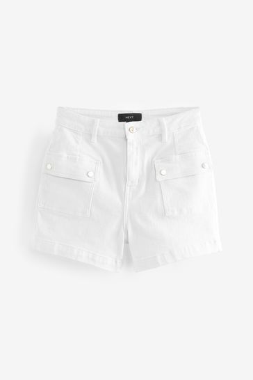 Buy White Cargo Shorts from Next Germany