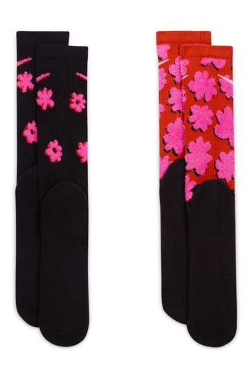 Nike floral socks 2025