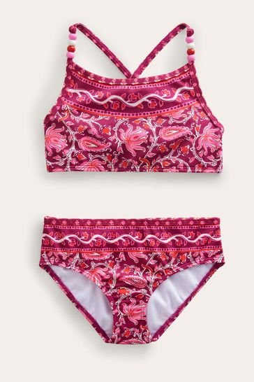 Buy Boden Pink Beaded Bikini from Next Netherlands