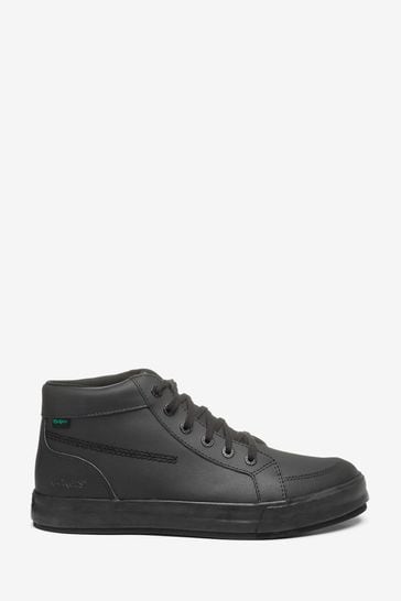 Buy Kickers Black Tovni Hi Leather Shoes from Next Taiwan