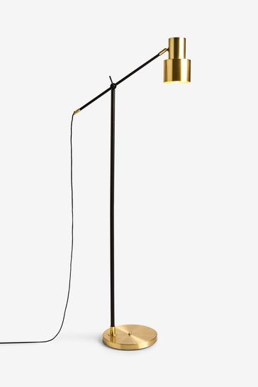 French Connection Black Sunaulo Floor Lamp