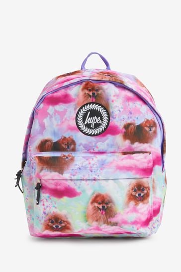 Hype. Girls Pink POM Backpack