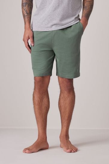 Pantalones cortos ligeros verde salvia
