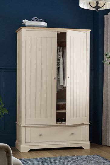 Stone grey outlet wardrobe