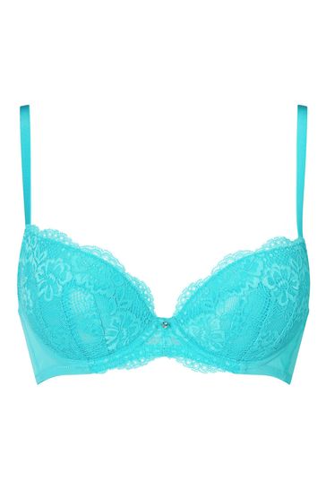 Emerald Green Ann Summers Sexy Lace Plunge Bra