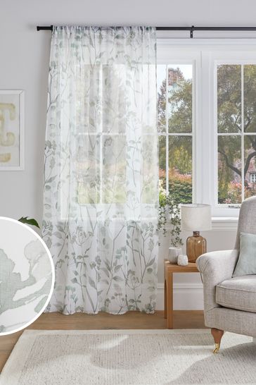 Cotton voile curtains deals